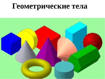 Простые геометрические тела