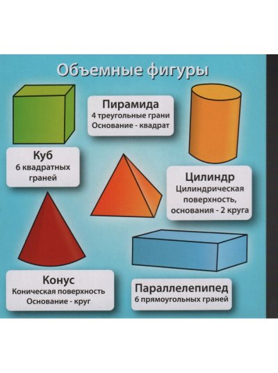 Плоские и объемные фигуры