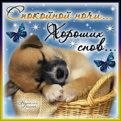 Хорошей ночи