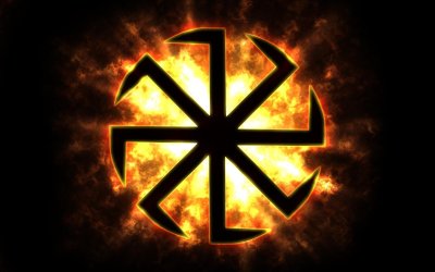 Коловрат Солнцеворот символ