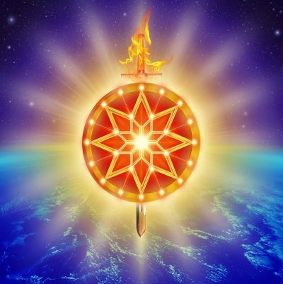 Символ Сварога звезда Алатырь