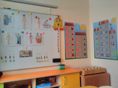 Украшение логопедического кабинета