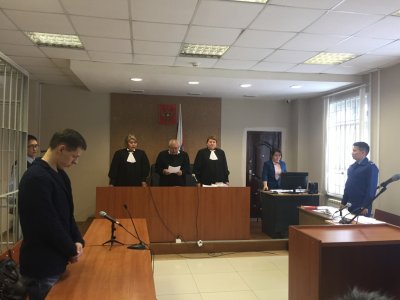 В зале суда