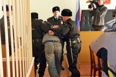 Арестован в зале суда