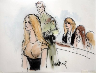 Судебные скетчи