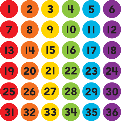 Номерки для лотереи