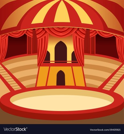 Сцена цирка