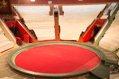 Купол цирка внутри