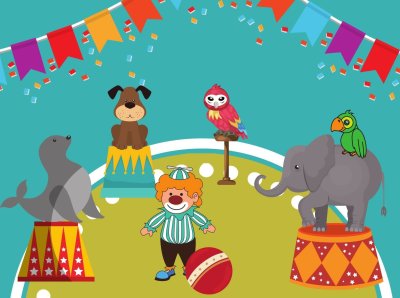 Цирк картинки для детей