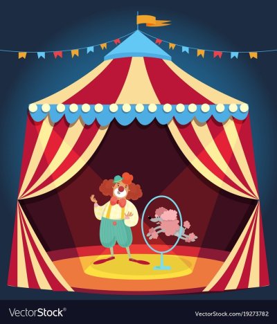 Цирковой шатер изнутри