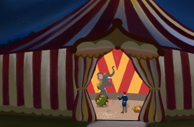 Иллюстрации приключения барона Мюнхгаузена на Луне