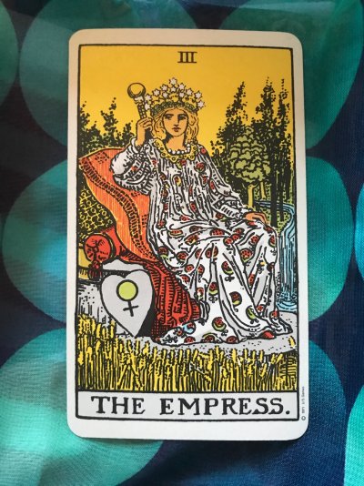 Карты Таро Райдера Уэйта Императрица