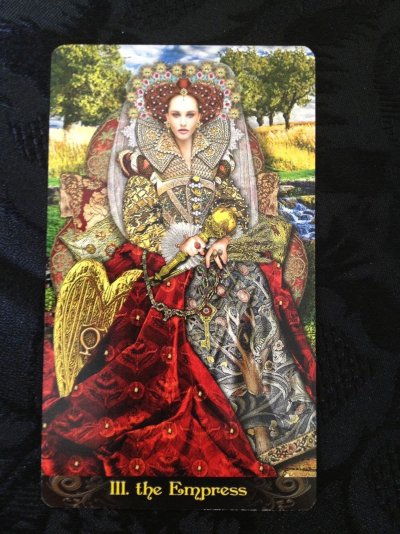 Императрица пентаклей Таро