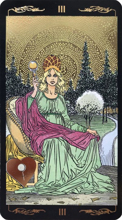 Карта Таро 3 Аркан Императрица