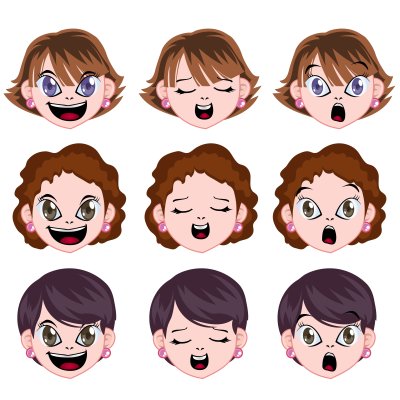 Эмоции на лице