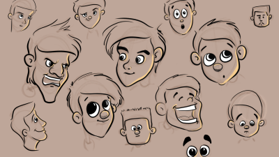 Эмоции персонажей