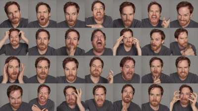 Различные выражения лица