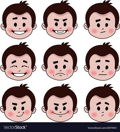 Эмоции на лицах детей