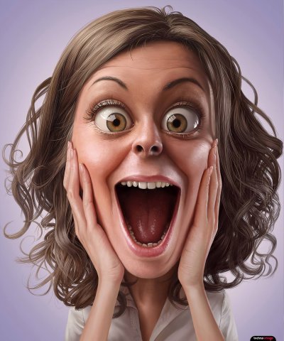 Смешные удивленные лица