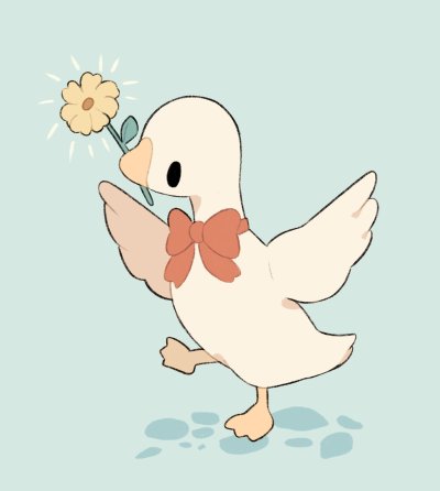 Милый Гусь арт