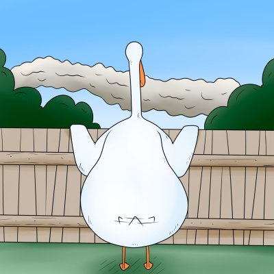 Прикольный Гусь