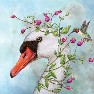 Салфетки для декупажа гуси