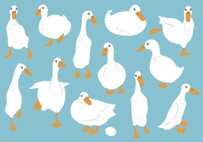 Утка Минимализм