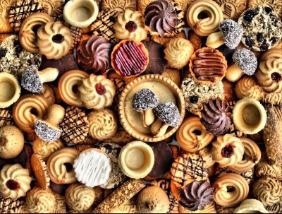 Конфеты печенье