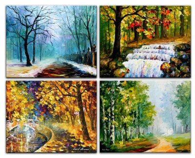 Времена года в живописи