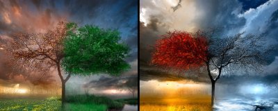 Пейзаж в разных настроениях