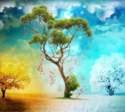 Картинки зима Весна лето осень