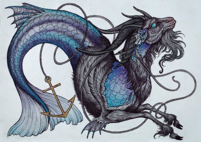 Козерог Capricornus арт