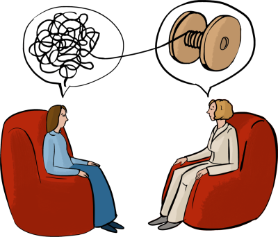 Психолог иллюстрация