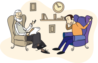 Психолог и клиент