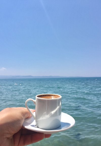 Кофе и море
