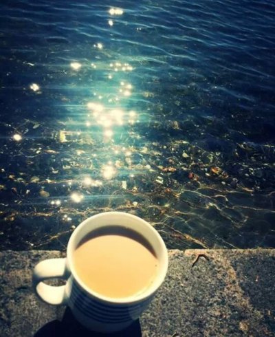 Кофе и море