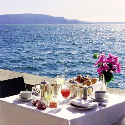 Утро на море