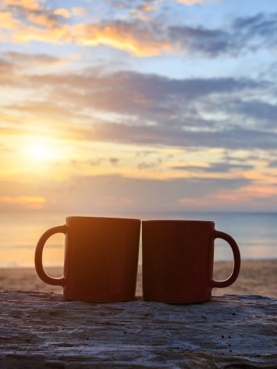 Утро на море