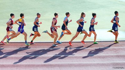 Легкая атлетика бег на длинные дистанции