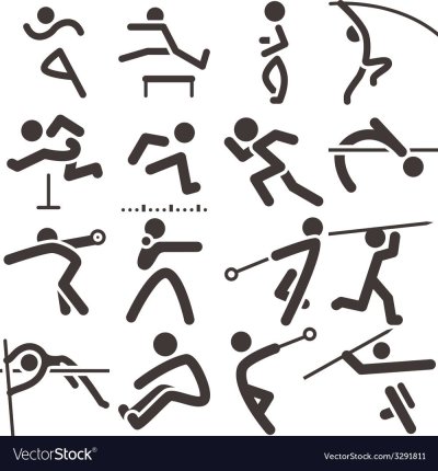 Легкая атлетика символ