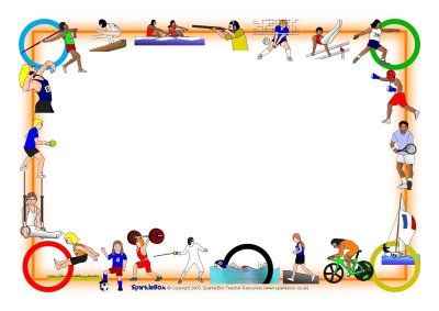 Спортивный фон для презентации