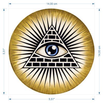 Пирамида с всевидящим оком фараона