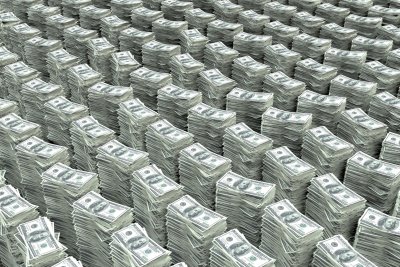 Очень много денег