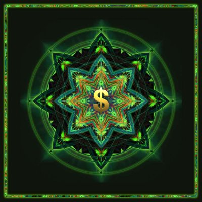 Мандала денежная спираль