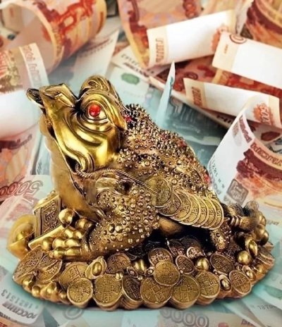 Денежный талисман трехлапая жаба