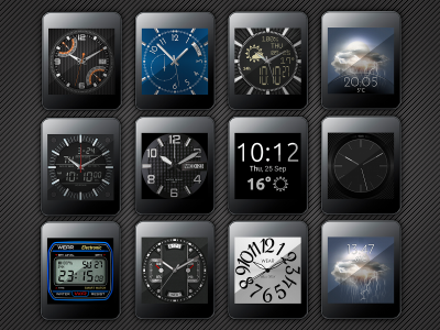 Циферблаты для смарт часов dt7