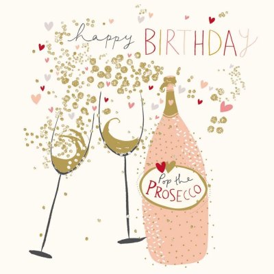 Красивые стильные открытки с днем рождения