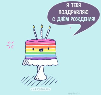 Смешные открытки с днем рождения