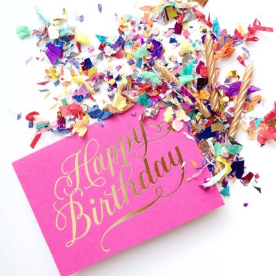 Стильные открытки с др