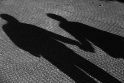 Тень от человека